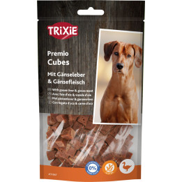 Cubes with Goose Liver and Goose Meat
