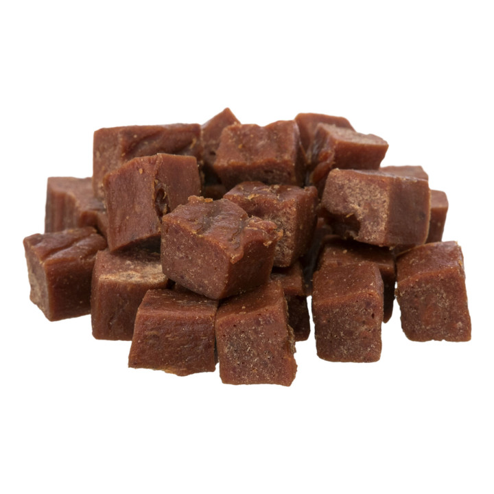 Cubes with Goose Liver and Goose Meat