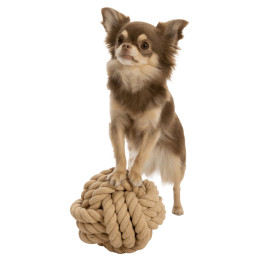 BE NORDIC Rope Ball for Dogs