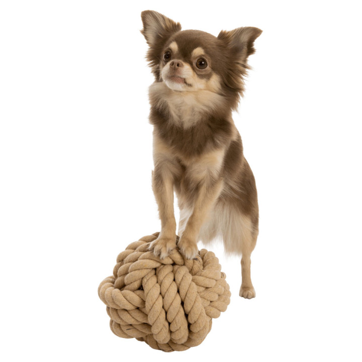 BE NORDIC Rope Ball for Dogs