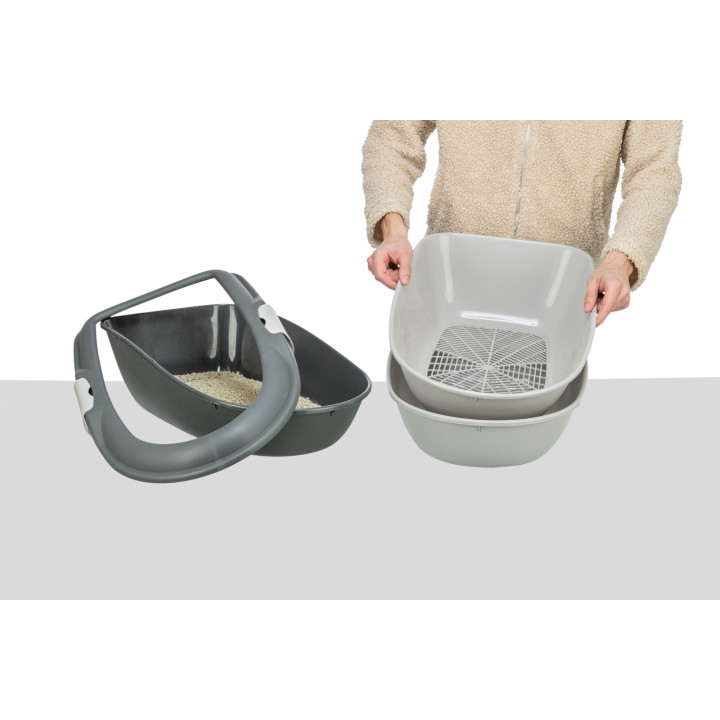 Berto Litter Tray, Threepart, with separating system