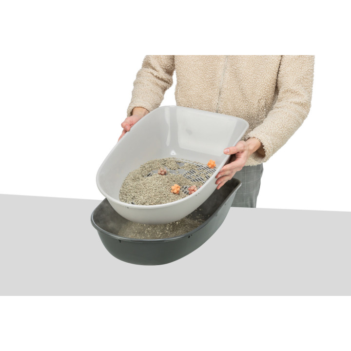 Berto Litter Tray, Threepart, with separating system
