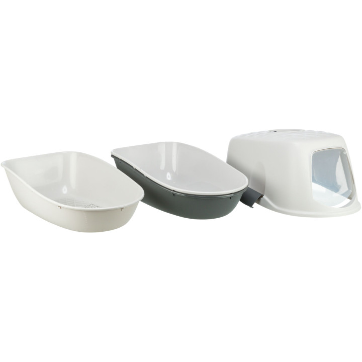 Berto Top Litter Tray, Threepart, with separating system