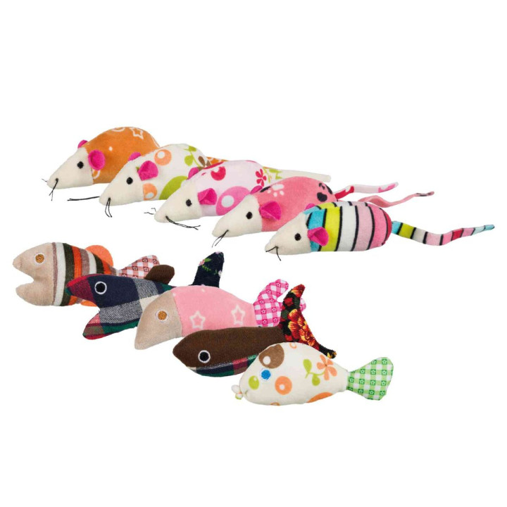 Mouse and Fish in display