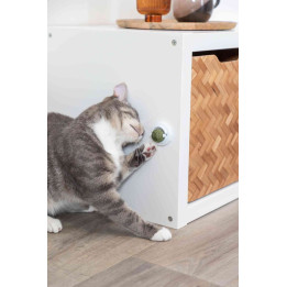 Catnip Ball with Holder