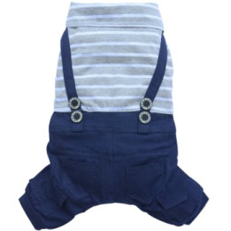 Doggy Dolly Casual grey stripe