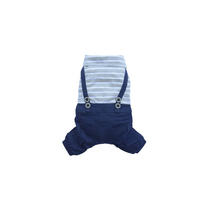 Doggy Dolly Casual grey stripe