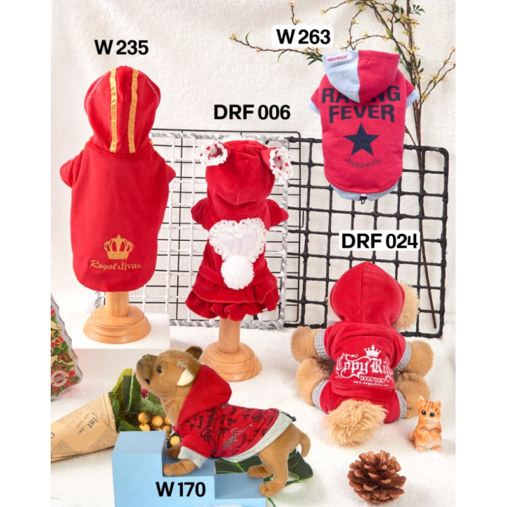 Doggy Dolly Winter coat & Pullovers