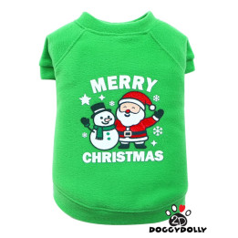 Doggy Dolly Merry Christmas - green