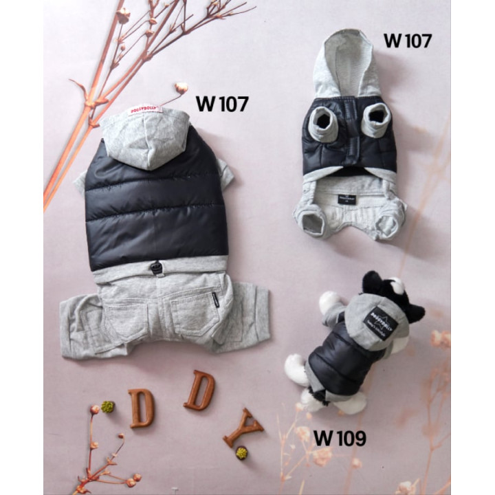 Doggy Dolly Mix 2 legs grey