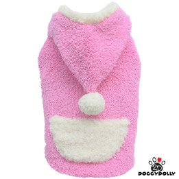 Doggy Dolly 2 legs hoodie pink