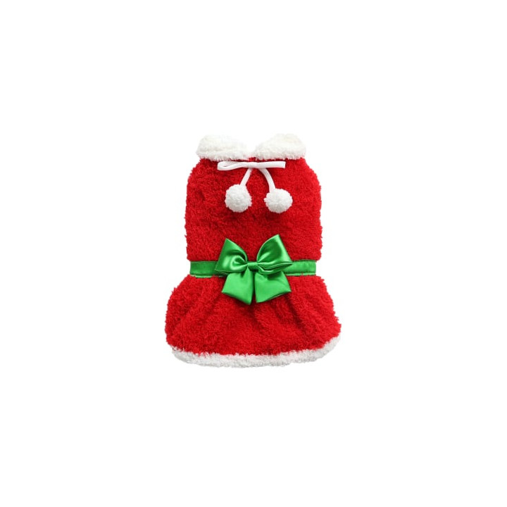Doggy Dolly Santa dress