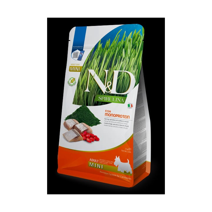 Herring, Spirulina and Wolfberry adult mini