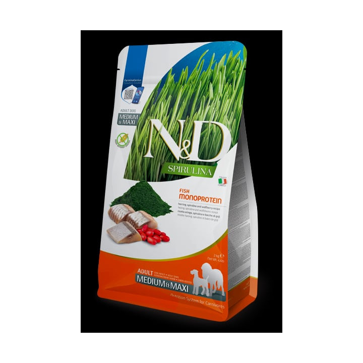 Herring, Spirulina and Wolfberry adult medium & maxi