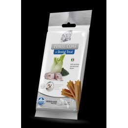 White Coat Dental Treat With Sea Bass, Spirulina and Fennel Medium & Maxi
