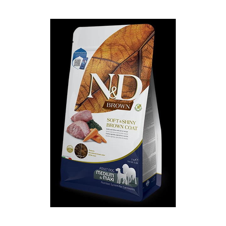 Lamb, spirulina and carrot Adult Medium & Maxi