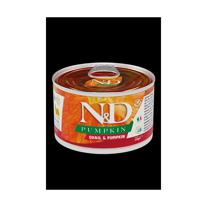 Quail & Pumpkin Adult Mini wet food