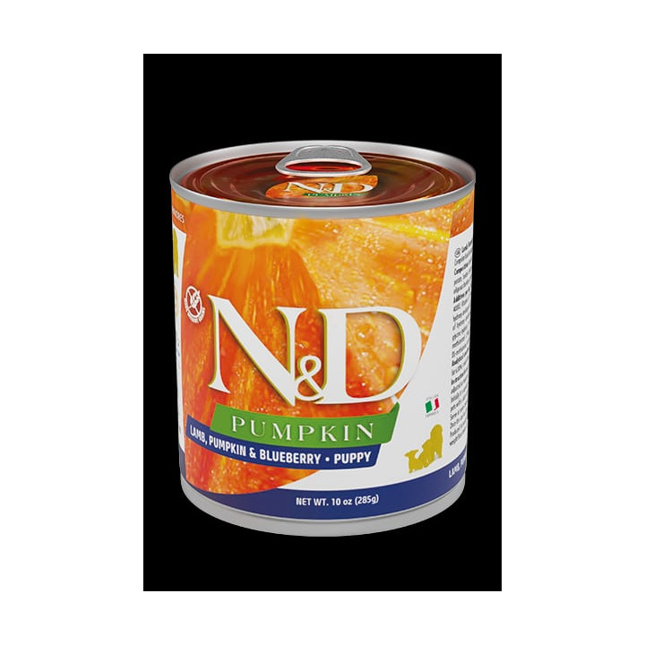 Lamb, Pumpkin & Blueberry Puppy wet food