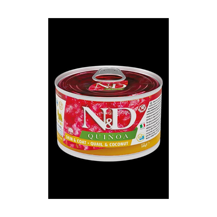 Skin & Coat - Quail & Coconut Mini wet food
