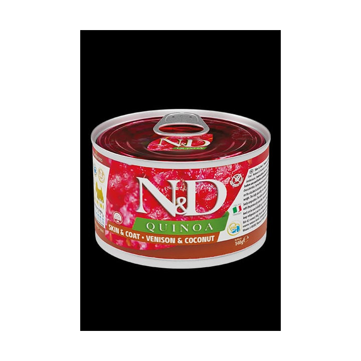 Skin & Coat - Venison & Coconut Mini wet food