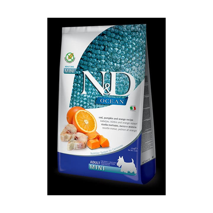 Cod, Pumpkin & Orange Adult Mini
