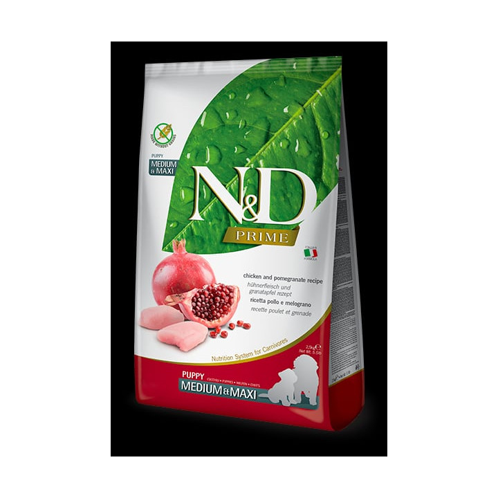 Chicken & Pomegranate Puppy Medium & Maxi