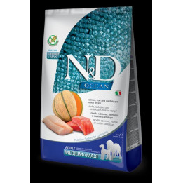 Salmon, Cod & Cantalupe Melon Adult Medium & Maxi