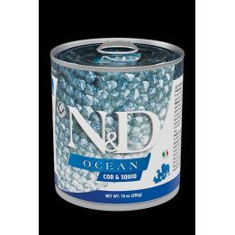 Cod and Squid adult wet food