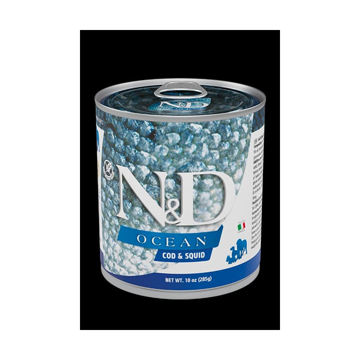 Cod and Squid adult wet food
