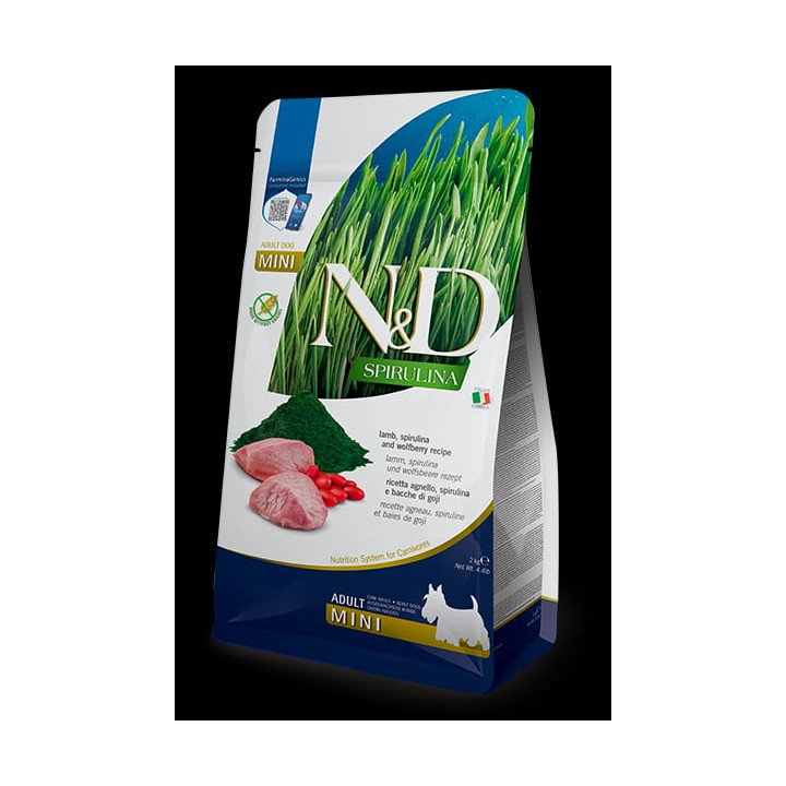 Lamb, Spirulina and Wolfberry adult mini