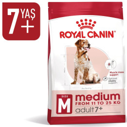 Medium Adult 7+ Yetişkin Köpek Kuru Maması 15 kg