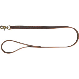 Rustic Greased-Leather Dog Lead