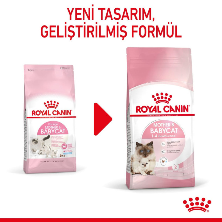 Mother And Babycat Anne ve Yavru Kedi Kuru Maması 4 kg