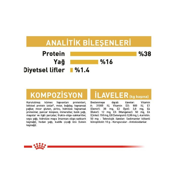 Siamese Adult Yetişkin Kedi Kuru Maması 2 kg