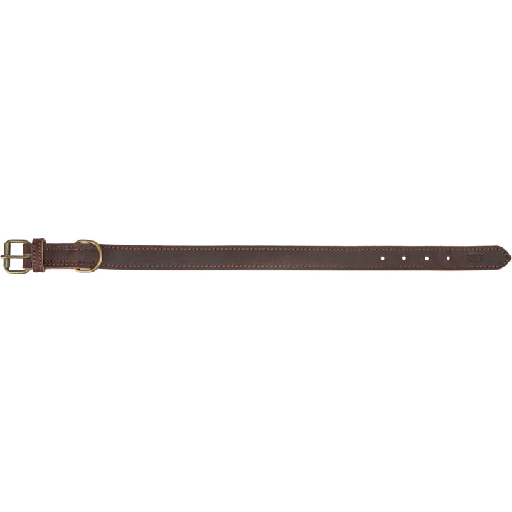 Greased Leather Collar Rustic