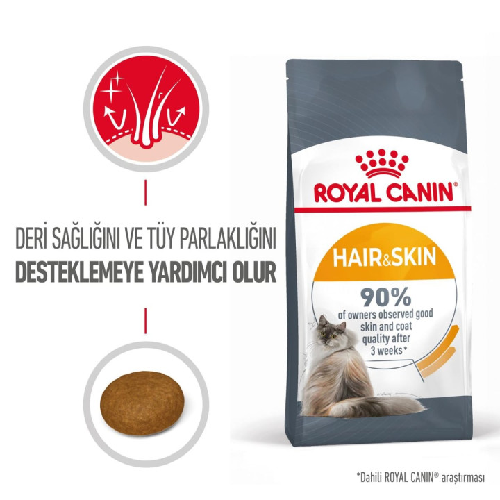Hair & Skin Care Yetişkin Kedi Maması 4 kg