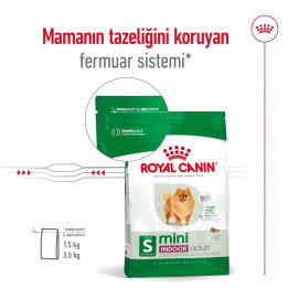 Mini Indoor Adult Yetişkin Köpek Kuru Maması 1.5 kg