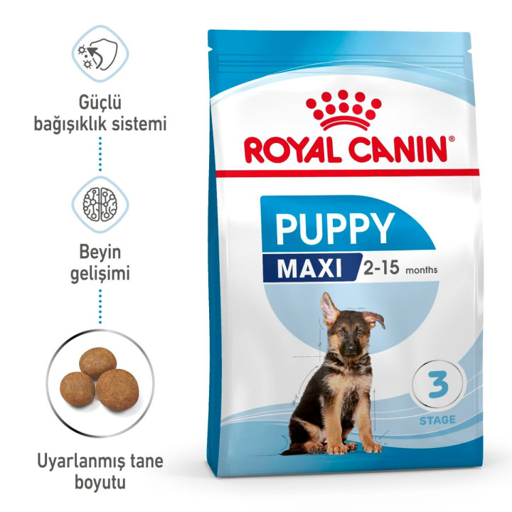 Maxi Puppy Yavru Köpek Kuru Maması 15 kg