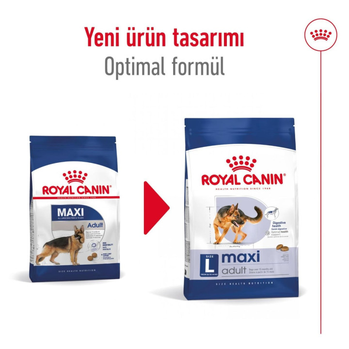 Maxi Adult Yetişkin Köpek Kuru Maması 15 kg