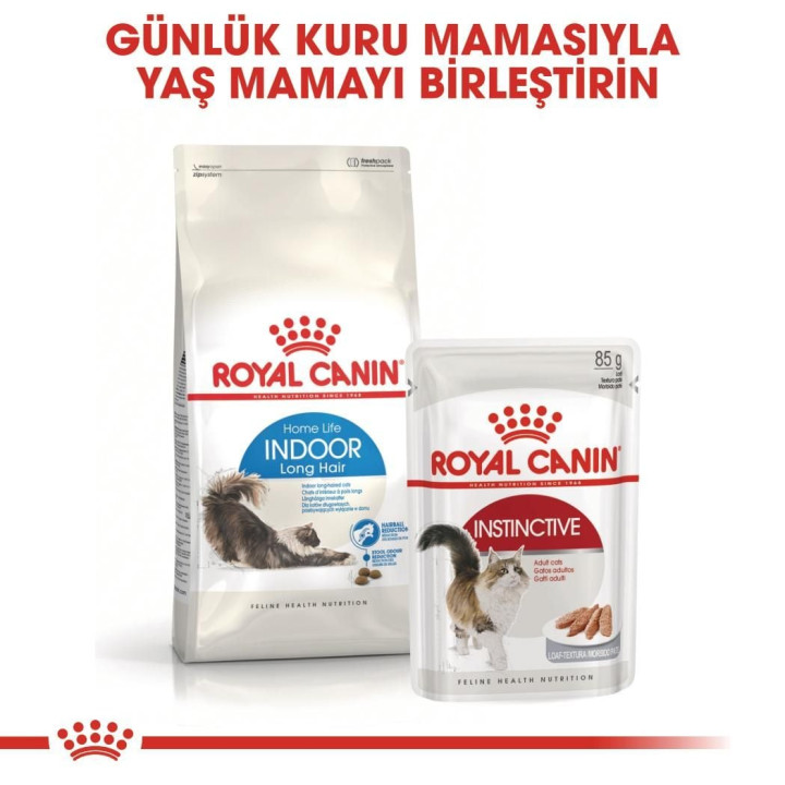 Indoor Long Hair Yetişkin Kedi Kuru Maması 2 kg