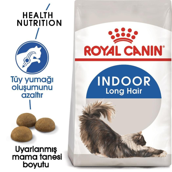 Indoor Long Hair Yetişkin Kedi Kuru Maması 4 kg