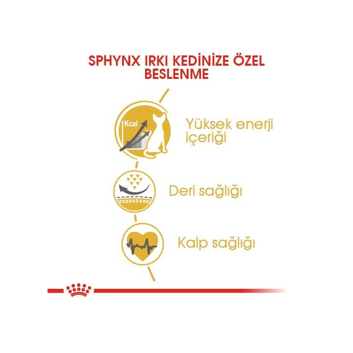Sphynx Adult Yetişkin Kedi Kuru Maması 2 kg