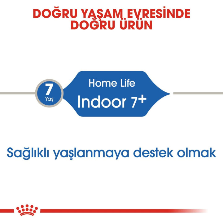 Indoor 7+ Yaşlı Kedi Kuru Maması 3.5 kg