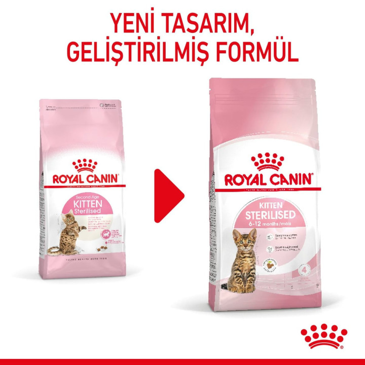 Kitten Sterilised Yavru Kedi Kuru Maması 400 g