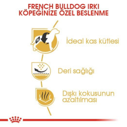 French Bulldog Adult Yetişkin Köpek Kuru Maması 3 kg