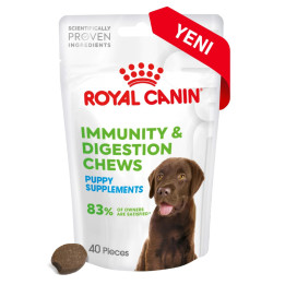 Immunity&Digestion Chews Bağışıklık ve Sindirim Sistemini Destekleyen Tamamlayıcı Ödül Maması 1 x 100 g