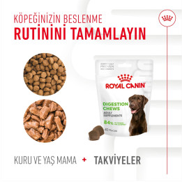 Digestion Chews Sindirim Sistemini Destekleyen Tamamlayıcı Ödül Maması 1 x 160 g