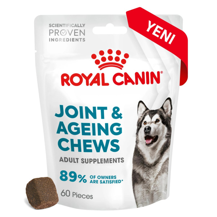 Joint&Ageing Chews Eklem ve Sağlıklı Yaşlanmayı Destekleyen Tamamlayıcı Ödül Maması 1 x 240 g