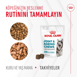 Joint&Ageing Chews Eklem ve Sağlıklı Yaşlanmayı Destekleyen Tamamlayıcı Ödül Maması 1 x 240 g