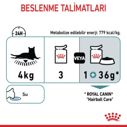 Hairball Care Gravy Yetişkin Kedi Yaş Maması 12 x 85 g